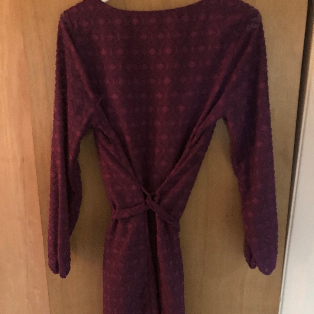 Purple Casual Dress